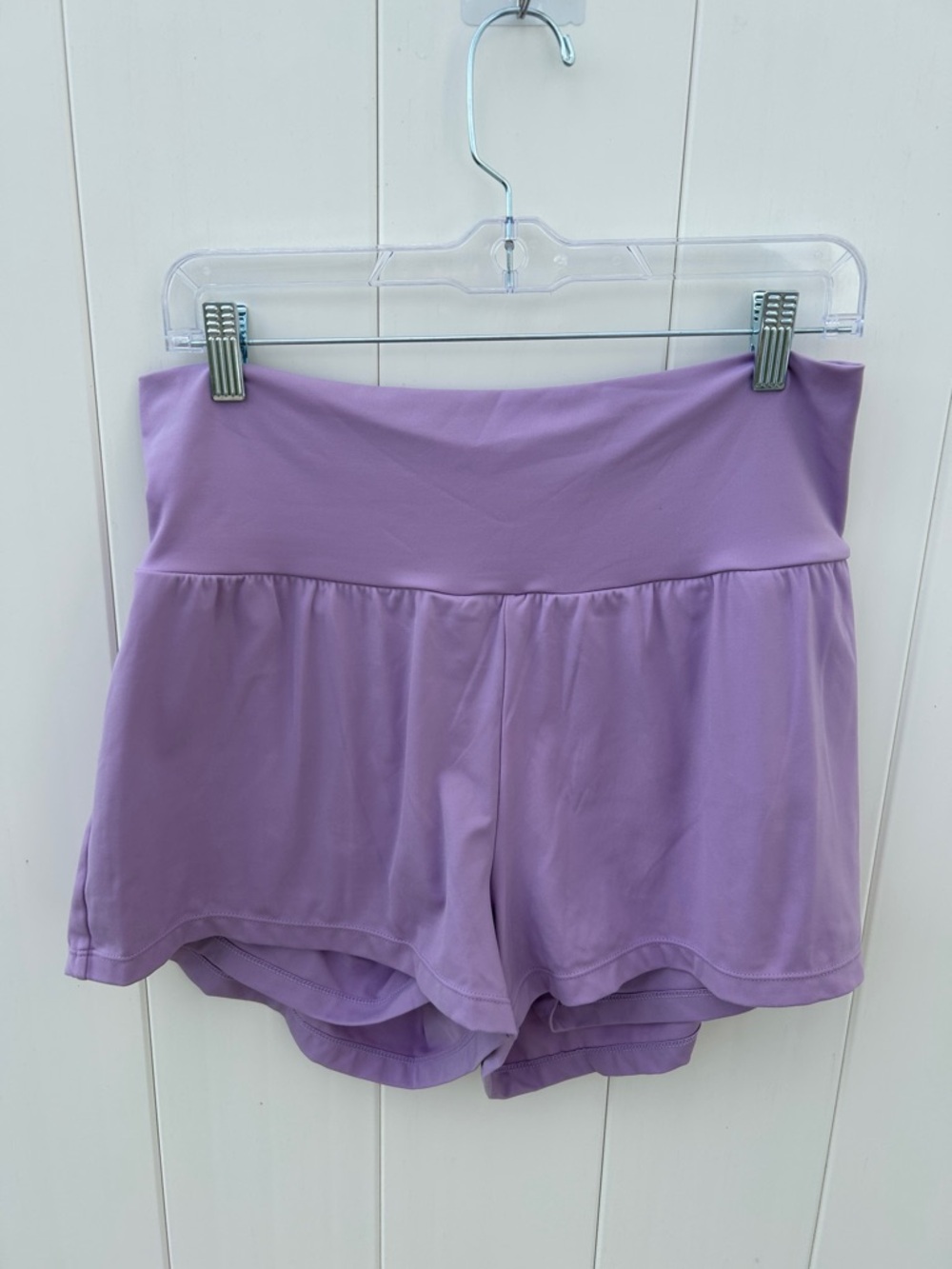 Halara Lavender Athletic Skort Women’s Large High Rise Tennis Running Shorts